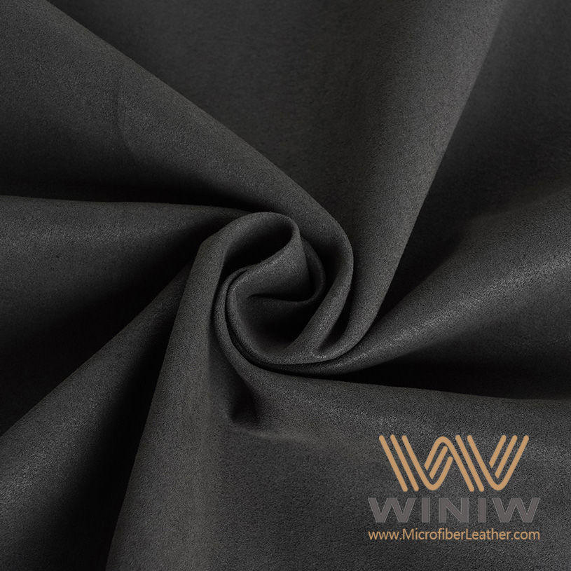 1.4mm Thick Charcoal Grey Velvet Upholstery Fabric