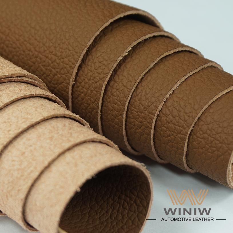 Microfiber PU Synthetic Automotive Upholstery Leather Materials