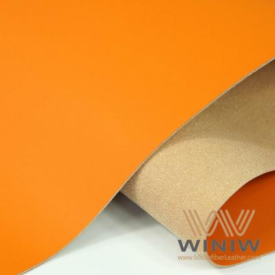 Material de tapicería de silla de cuero PU de microfibra