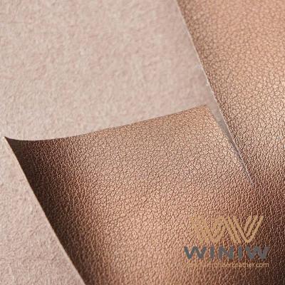 Material de cuero PU de cuero sintético para la fabricación de calzado
