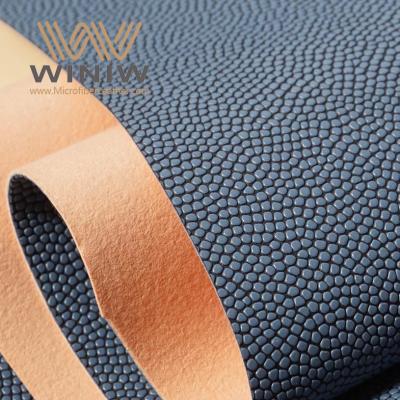 Tela de PU de cuero de imitación personalizada de China para baloncesto
