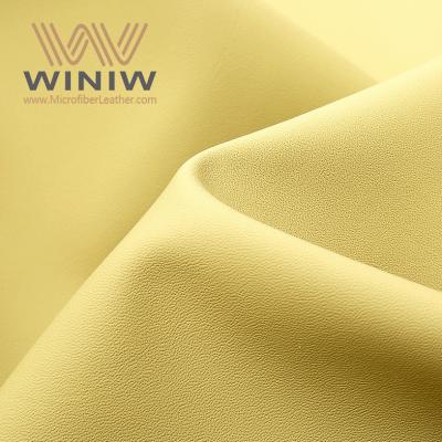 China Líder Durable Faint Yellow Full Grain Leather Meier Pale Yellow Proveedor