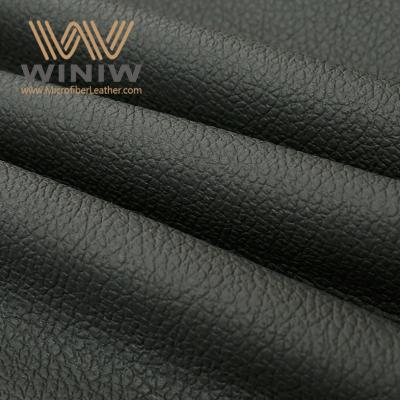 China Líder Black Leather PU Leather for Car Seats Proveedor