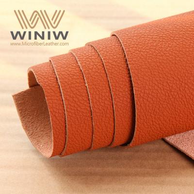 China Líder Orange Microfiber Cloth for Cars Syn Leather Proveedor
