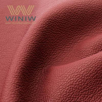 China Líder Burgundy Wine Red synthetic leather for Auto Proveedor