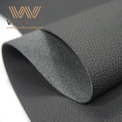 China Líder Gray Clemence Leather Upholstery Fabrics Proveedor