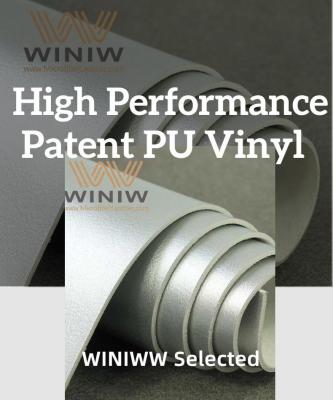 China Líder High Performance Patent PU Vinyl for Shoe Upper Proveedor