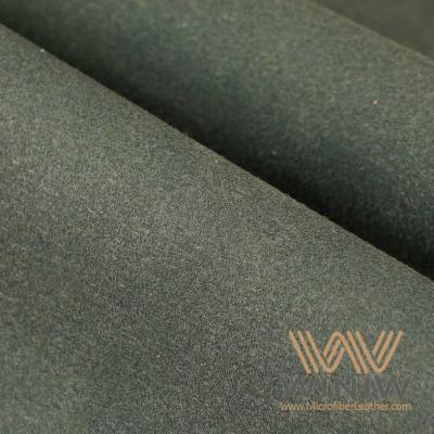 Material de cuero PU conductor negro de 0,6 mm para guantes