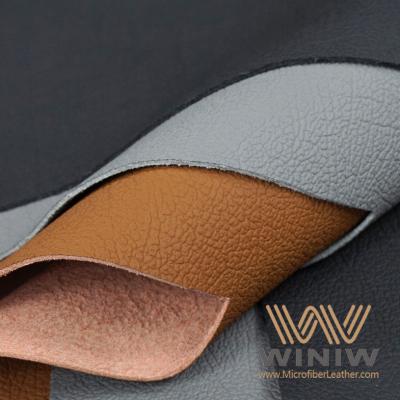 Cuero de microfibra sintética de alta calidad para forro de zapatos.