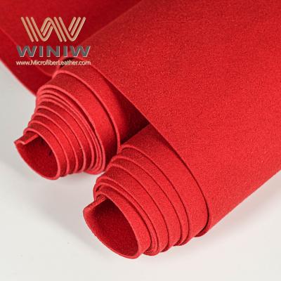 Microfiber Artificial Fabric PU Suede Material