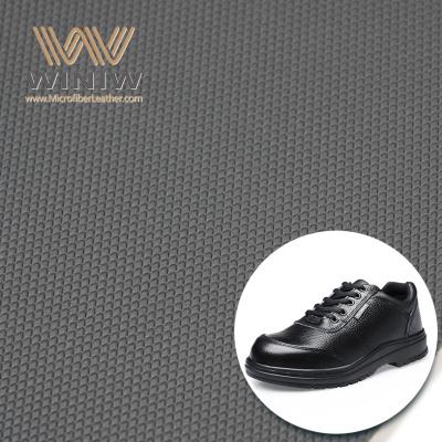 Tela de zapatos de seguridad de cuero sintético de microfibra TPU de 1,8 mm