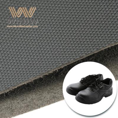 1.4mm Microfiber TPU Synthetic Working Shoes Leather