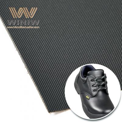 Material superior del calzado laboral de TPU de microfibra de cuero sintético
