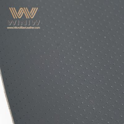 China Líder 0.6mm Micro Fiber Leather Artificial PU Fabric For Car Interior Proveedor