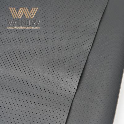 China Líder Perforated PU Fabric Micro Fiber Synthetic Automotive Material Proveedor