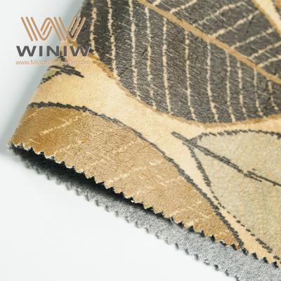 China Líder Artificial Leather Micro Fiber Home Decoration Materia For Sofa Proveedor
