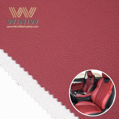 Material interior de cuero automotriz de PVC vegano resistente a los arañazos