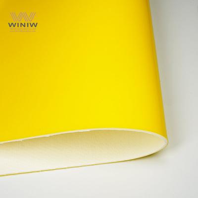 Cuero de PVC PU suave para fútbol