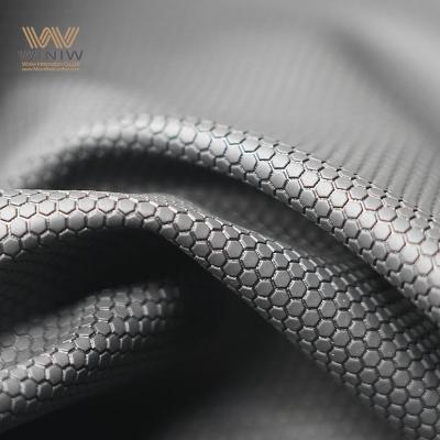 Material de microfibra PU de gran durabilidad para guantes deportivos de cuero.