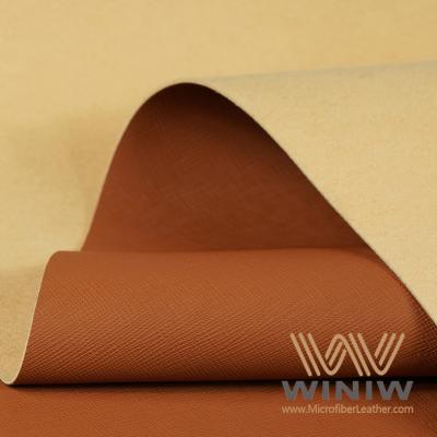 Tejido de cuero resistente a la hidrólisis para bolso de mano de lujo de piel sintética negra