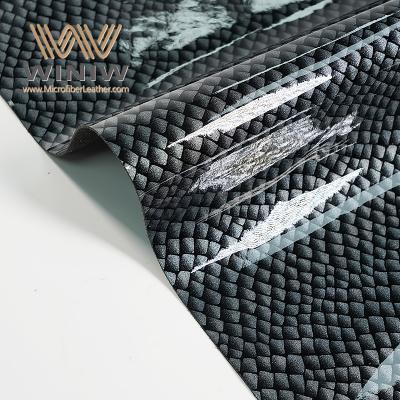 Tejido de cuero resistente al desgarro para calzado de cuero vegano