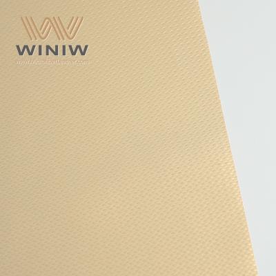 Cuero sintético PU con agarre para material de fútbol