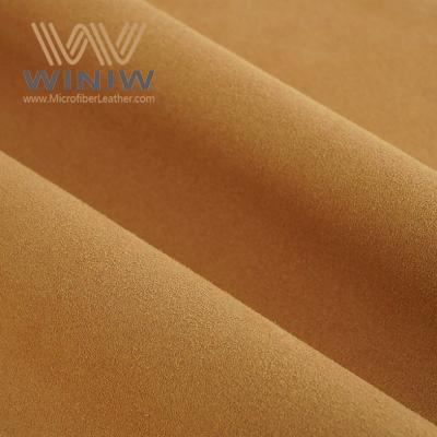 Piel sintética flocada suave al tacto para calzado de seguridad