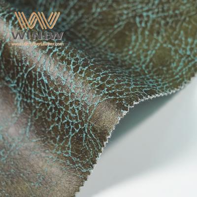 Piel sintética resistente a las manchas para tapizar el sofá de la sala de estar