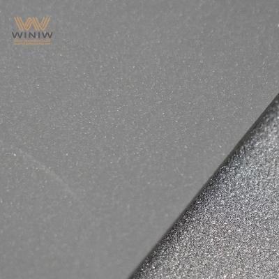 Cuero sintético acanalado antideslizante para calzado de seguridad en minería