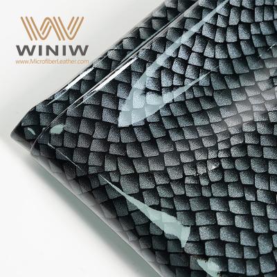 Piel sintética transpirable para la parte superior del calzado informal.